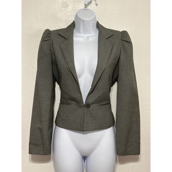 VTG Jean Nicole Corpcore Midi Skirt Set 5/6 Grey Preppy Classic Preppy RL Vibes - Picture 13 of 16